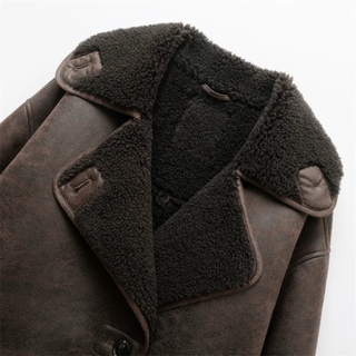 Blythe | Boxy Leather Jacket