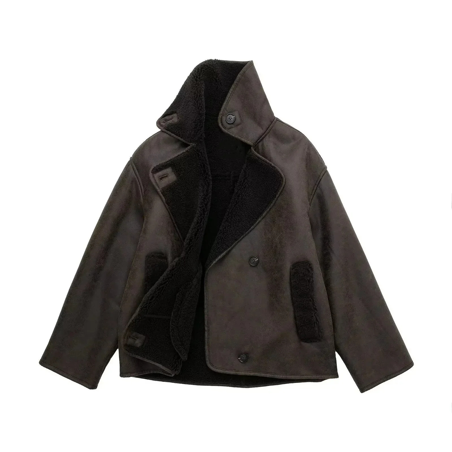 Blythe | Boxy Leather Jacket