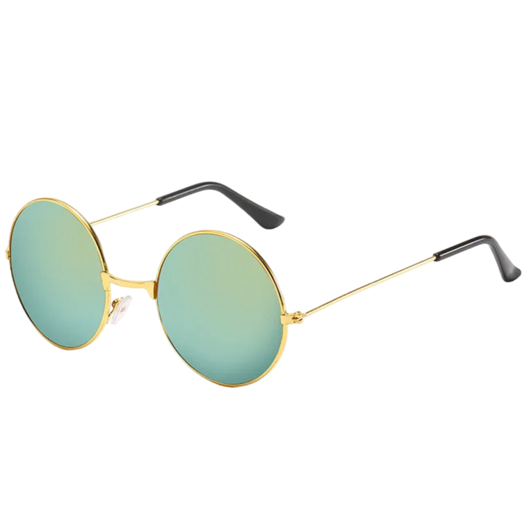 Classic Round Metal Men’s Sunglasses
