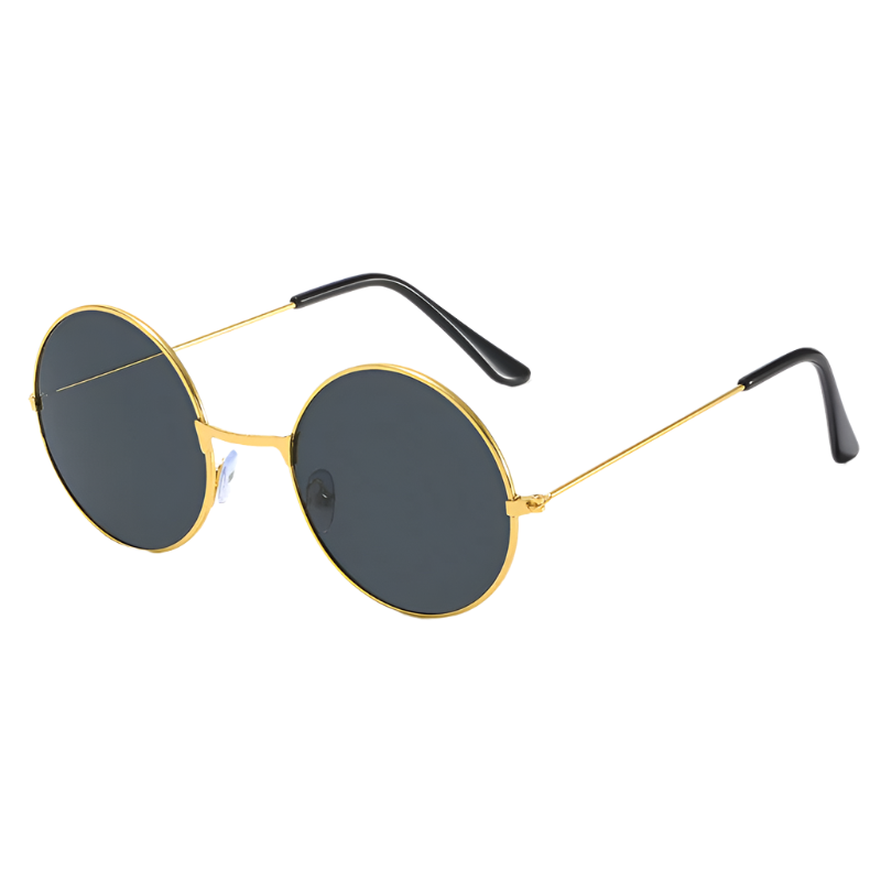 Classic Round Metal Men’s Sunglasses