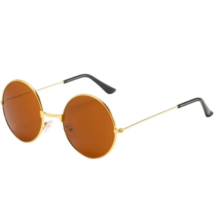 Classic Round Metal Men’s Sunglasses