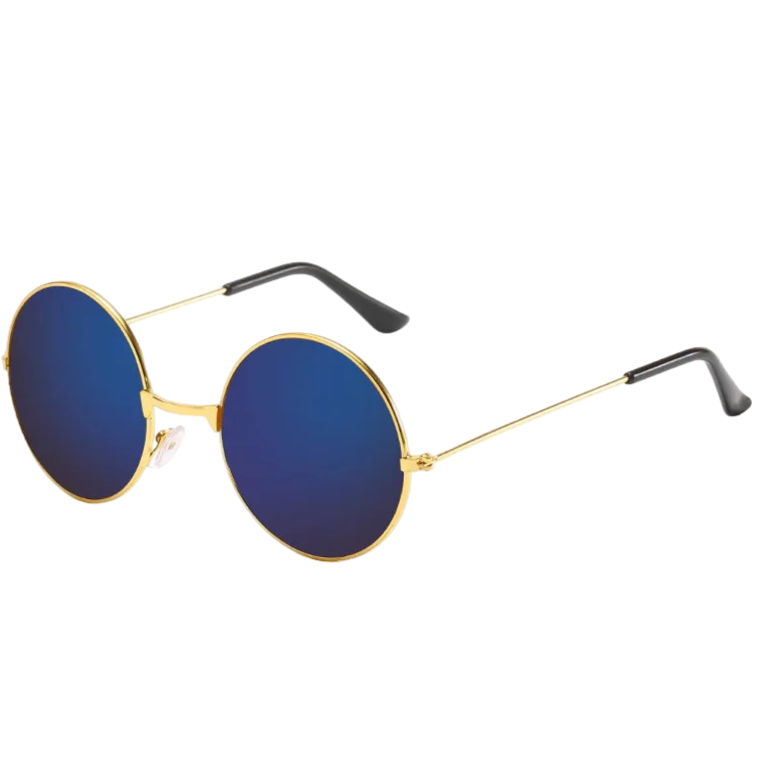 Classic Round Metal Men’s Sunglasses