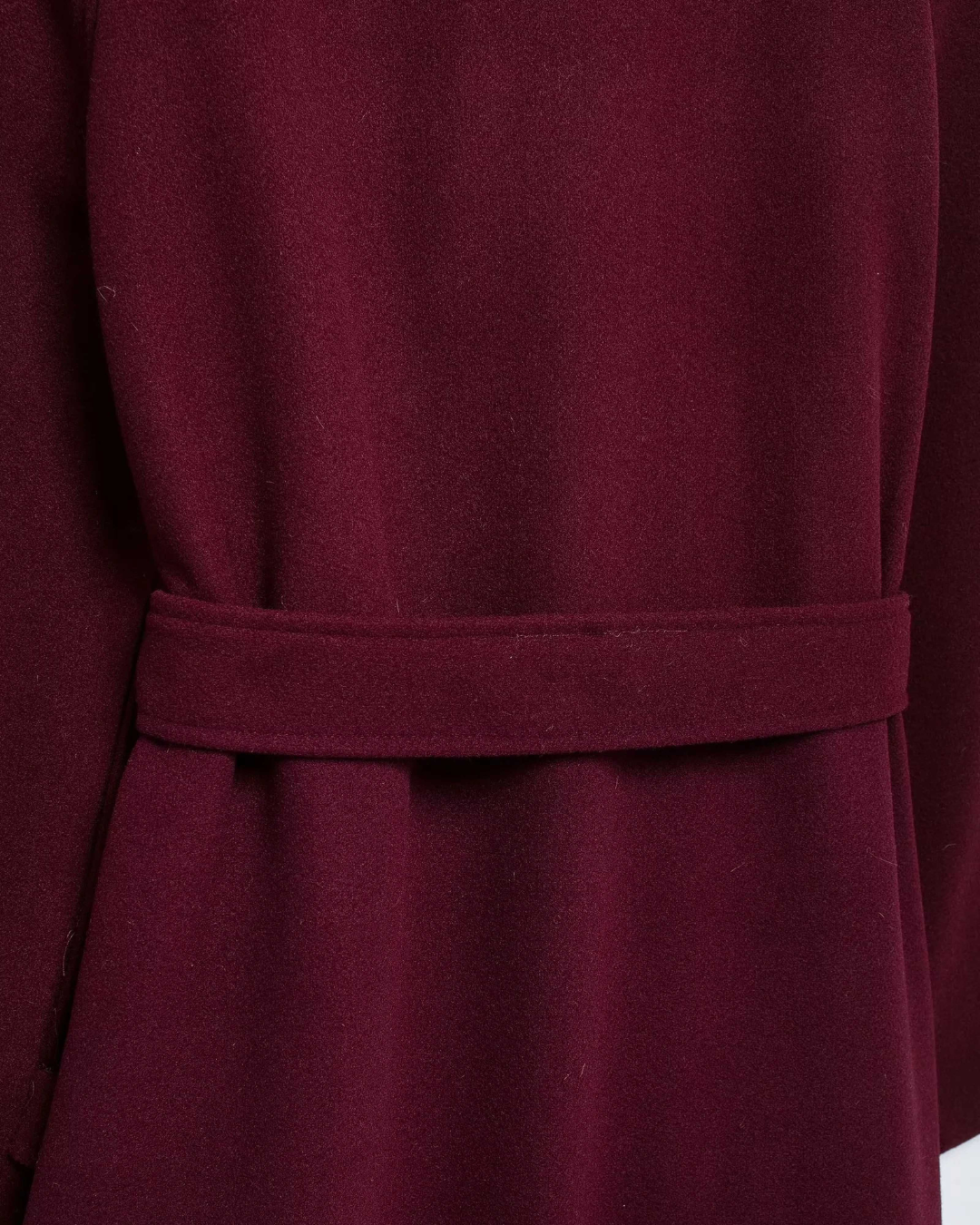 Ysolde | Tricot Wine-Tone Trench Coat