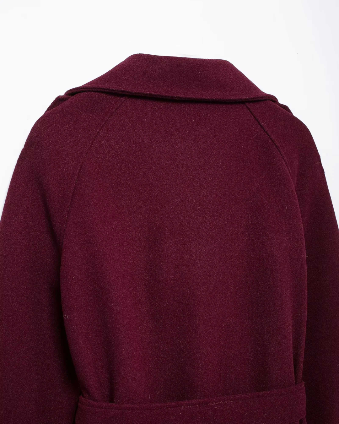 Ysolde | Tricot Wine-Tone Trench Coat