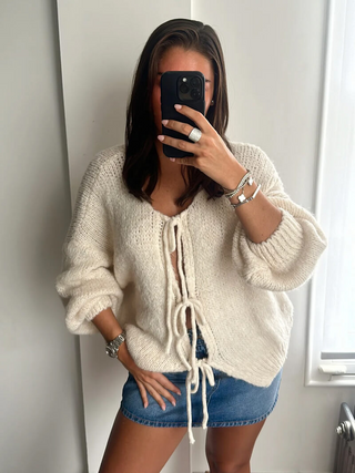 Taela | Cozy Weave Knit Cardigan