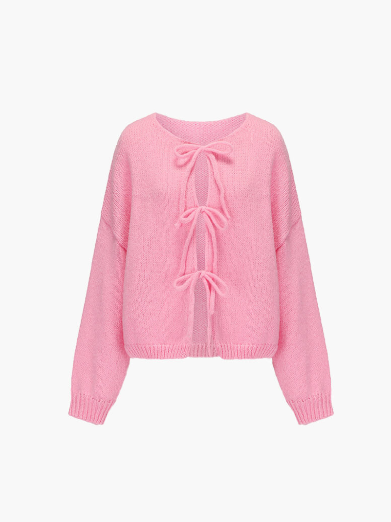 Taela | Cozy Weave Knit Cardigan
