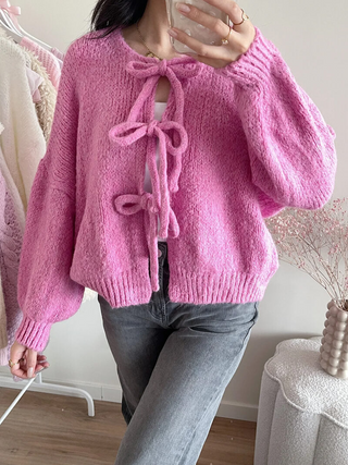 Taela | Cozy Weave Knit Cardigan