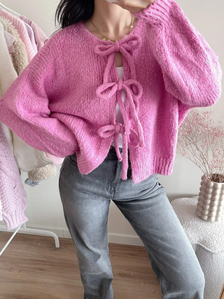 Taela | Cozy Weave Knit Cardigan