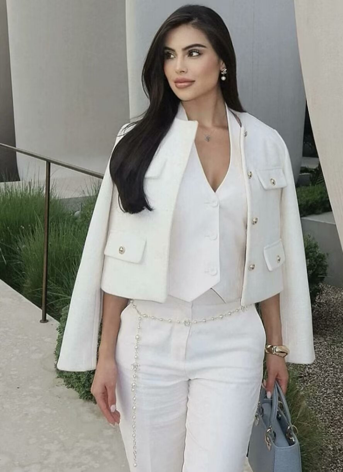 Nina | Luxe Vintage Cropped Jacket