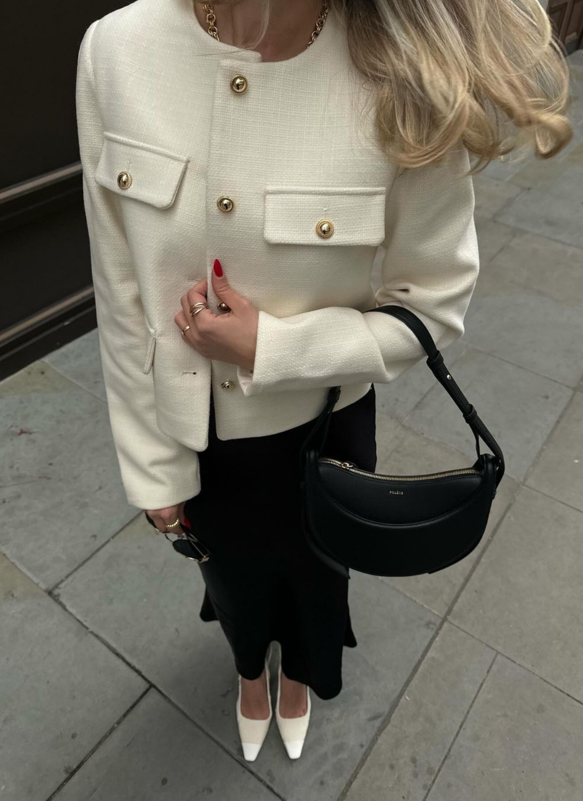 Nina | Luxe Vintage Cropped Jacket
