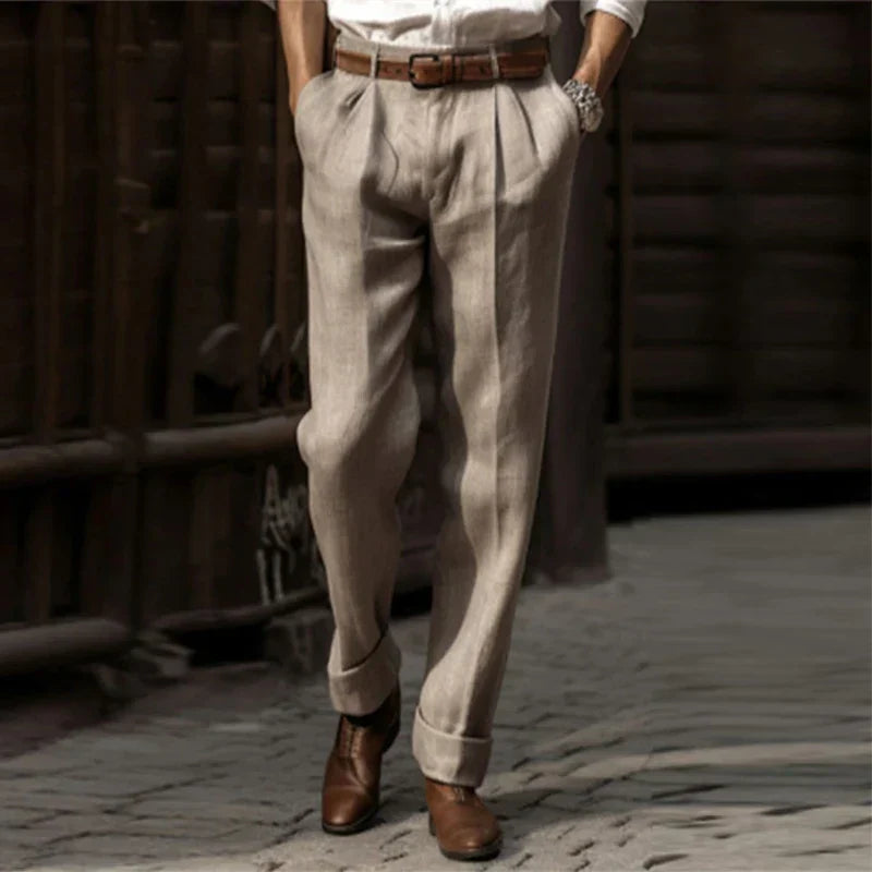 MATTEO COTTON PANTS