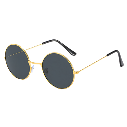 Classic Round Metal Men’s Sunglasses