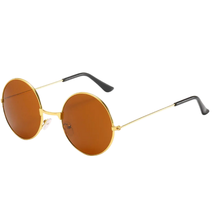 Classic Round Metal Men’s Sunglasses