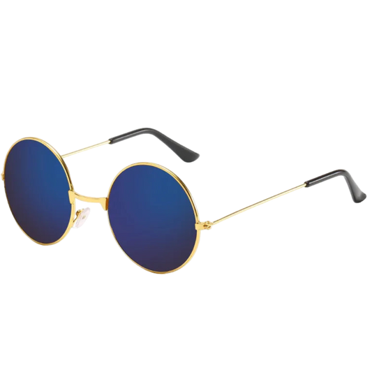 Classic Round Metal Men’s Sunglasses
