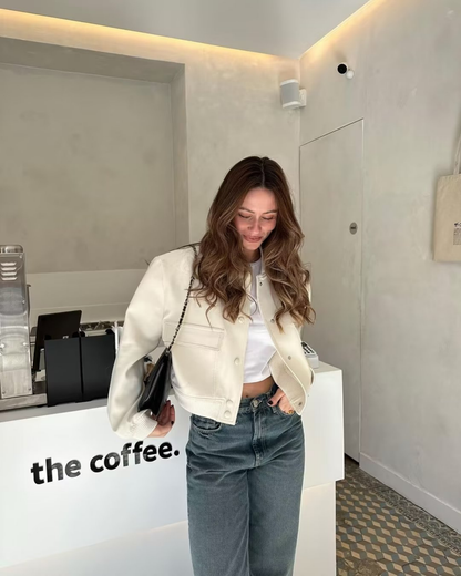 Mia | Trendy Bomber Jacket